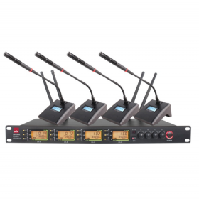 SM400XL四通道強(qiáng)指向無(wú)線鵝頸話筒